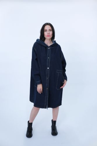 Long Button-Up Coat